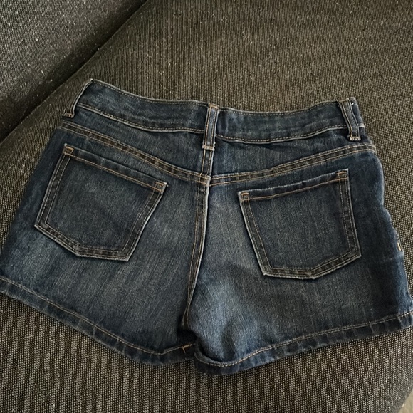 Dark blue kids jeans shorts. - Picture 3 of 3